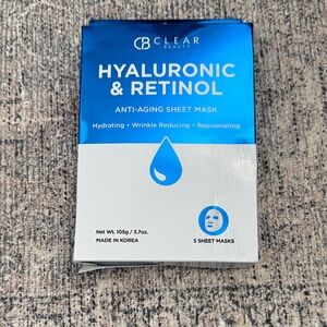 Clear Beauty Hyaluronic & Retinol Sheet Mask